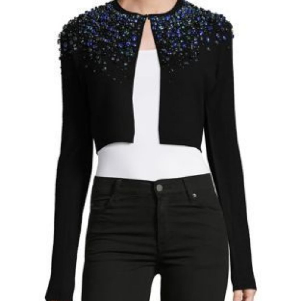 Elie Tahari Embellished  Cardigan NWOT